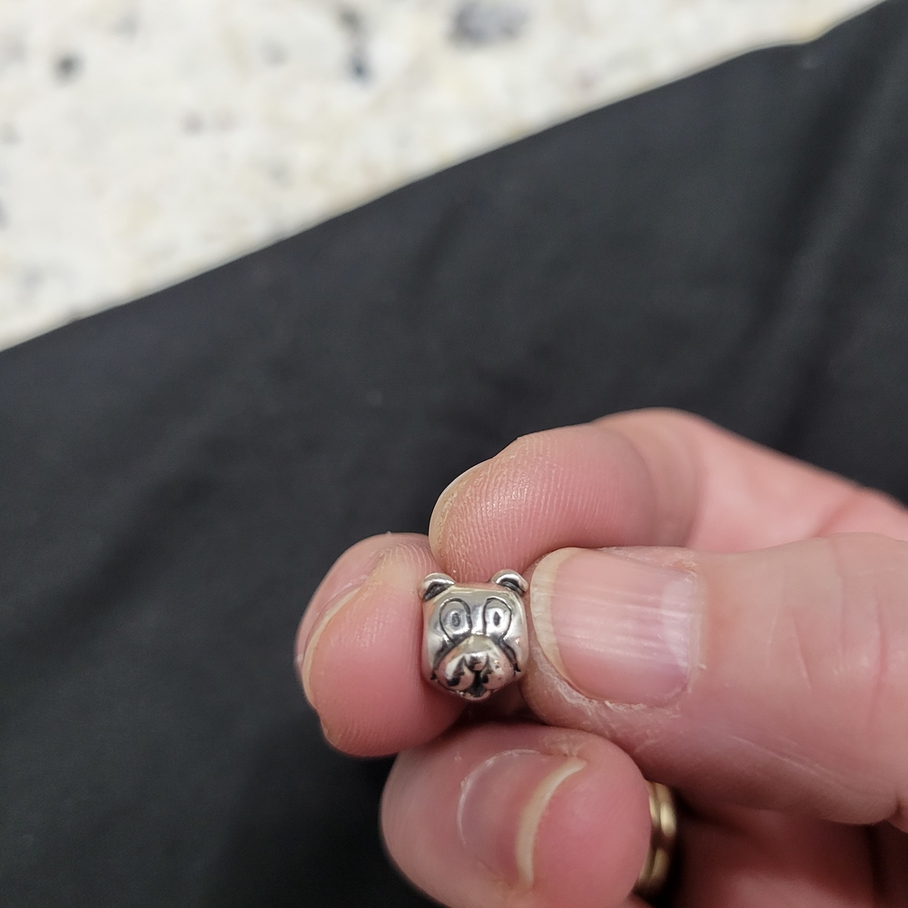 Chamilia Silver Dog Charm/Bead